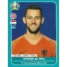 Sticker of Stefan de Vrij Netherlands Panini Preview Euro 2020 Stickers