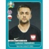 Buy Loose Sticker Łukasz Fabiański Poland Panini Preview Euro 2020 Stickers