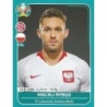 Cromo de Maciej Rybus Polonia Panini Preview Euro 2020 Stickers