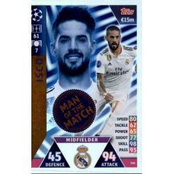 Isco Man of the Match 399 Match Attax Champions 2018-19