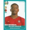 Cromo de William Carvalho Portugal Panini Uefa Euro 2020 Preview