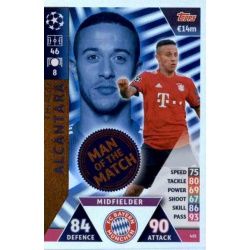 Thiago Alcantara Man of the Match 401 Match Attax Champions 2018-19