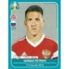 Sticker of Sergei Petrov Russia Panini Euro 2020 Preview