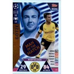 Mario Götze Man of the Match 404 Match Attax Champions 2018-19