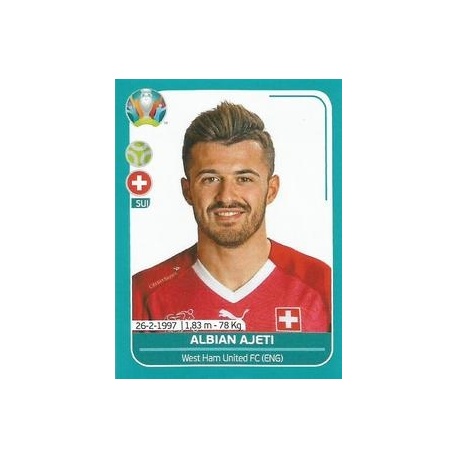 Albian Ajeti Suiza SUI27