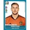 Cromo de Robin Olsen Suecia Panini Uefa Euro 2020 Preview