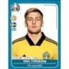 Cromo de Emil Forsberg Suecia Panini Euro 2020 Preview