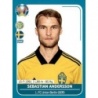 Cromo de Sebastian Andersson Suecia Panini Uefa Euro 2020 Preview