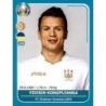 Sticker of Yevhen Konoplyanka Ukraine Panini Preview Euro 2020 Stickers