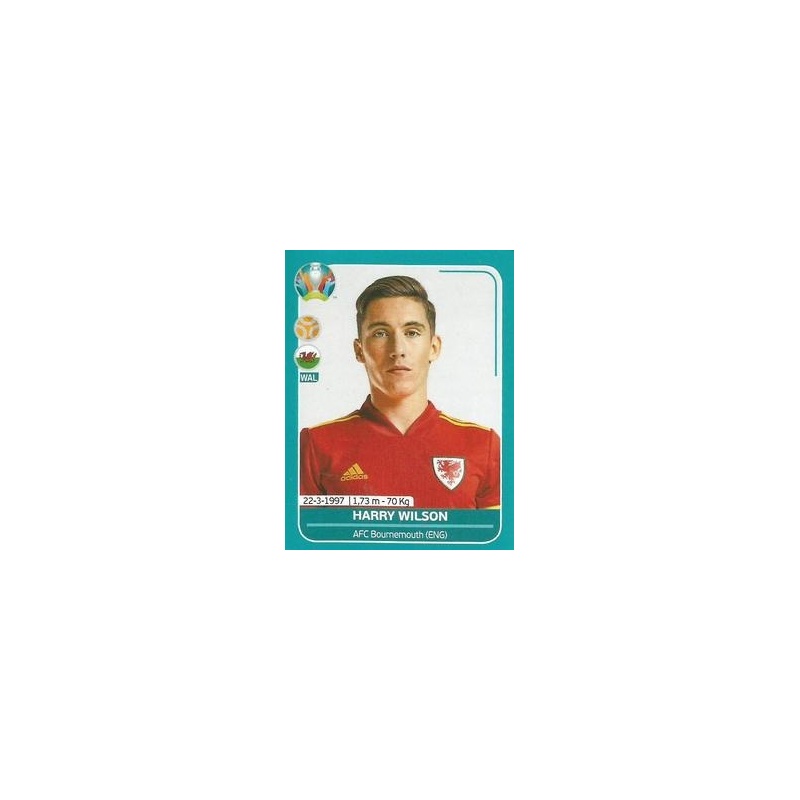 Sticker WAL20 EM 2020 Preview Wales Harry Wilson 