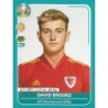 Buy Sticker David Brooks Wales Panini Euro 2020 Preview
