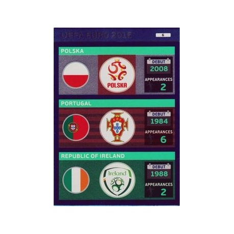 Poland / Portugal / Republic of Ireland 6