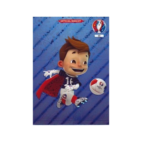 ADRENALYN ROAD TO UEFA EURO 2016 #3 OFFICIAL MASCOT  MINT!!!! 