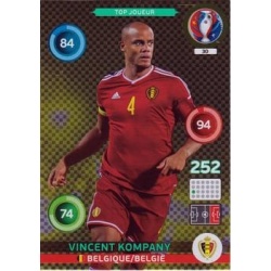 Vincent Kompany Top Joueur Belgique 30