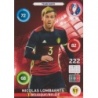 Soccer Trading Cards Nicolas Lombaerts Belgique Panini Adrenalyn XL Uefa Euro 2016