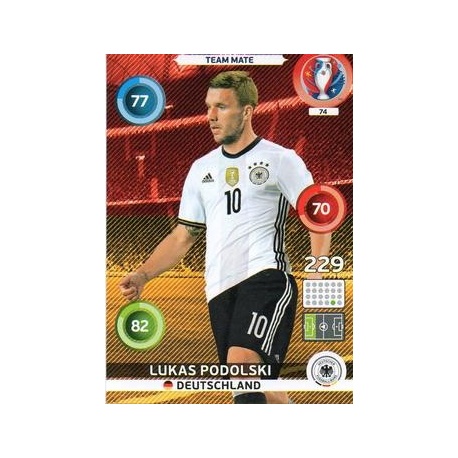 Lukas Podolski Deutschland 74