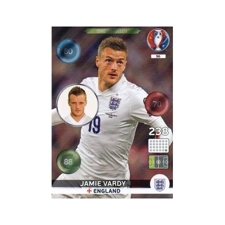Jamie Vardy One to Watch England 96