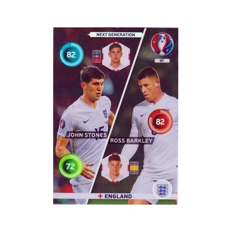 Stones / Barkley Next Generation England 97