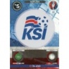 Offer Soccer Cards Team Logo Ísland Adrenalyn XL Euro 2016