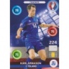 Soccer Trading Cards Kári Árnason Ísland Panini Adrenalyn XL Uefa Euro 2016