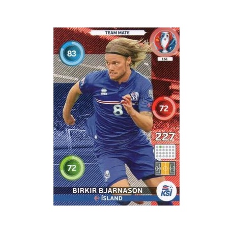 Birkir Bjarnason Ísland 161