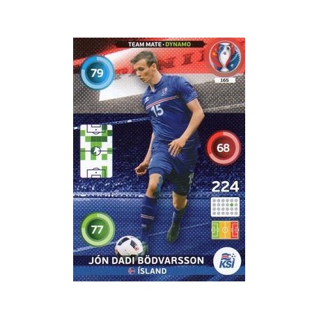 Jón Daði Böðvarsson Dynamo Ísland 165