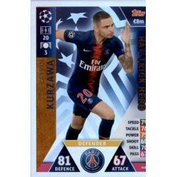 Layvin Kurzawa Hat-Trick Hero 441 Match Attax Champions 2018-19