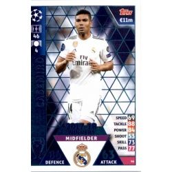 Casemiro Real Madrid CF – 2017-18 Winners 46