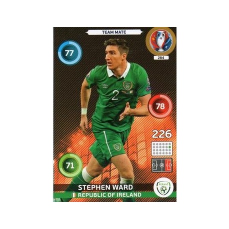 Stephen Ward Republic of Ireland 284