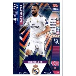 Isco - Pass Master Real Madrid CF – 2017-18 Winners 47