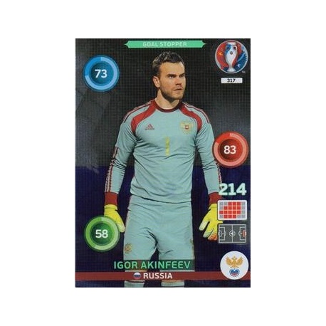 Igor Akinfeev Goal Stopper Russia 317