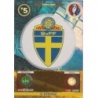 Trading Cards Team Logo Sverige Uefa Euro 2016 Adrenalyn XL
