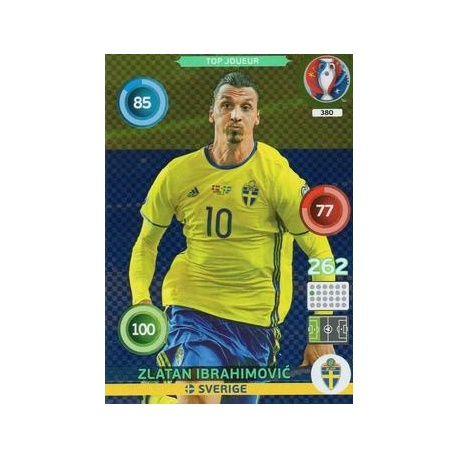 Zlatan Ibrahimović Top Joueur Suecia 380