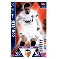 Francis Coquelin Valencia 64 Match Attax Champions 2018-19