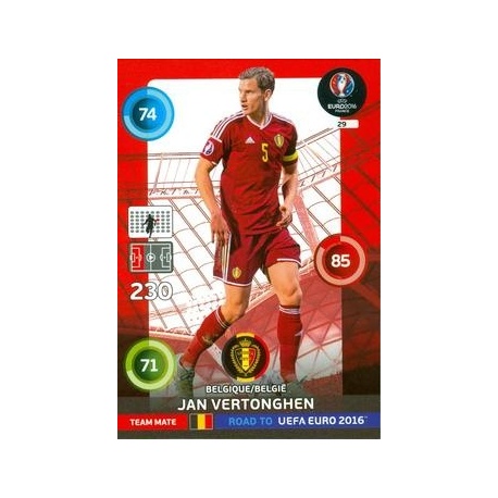 Jan Vertonghen Bélgica 29
