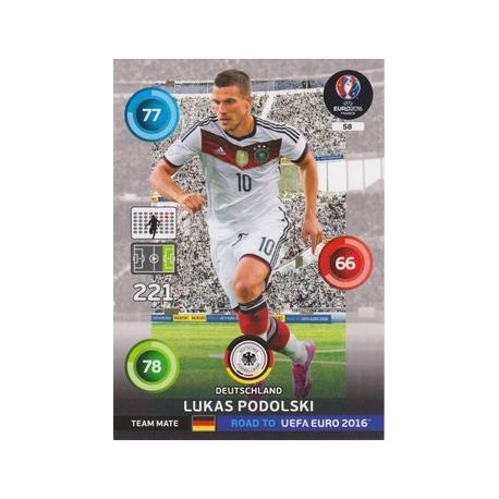 Lukas Podolski Alemania 58