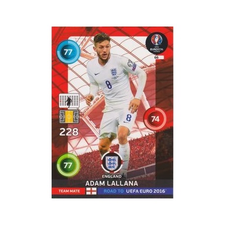 Adam Lallana Inglaterra 66