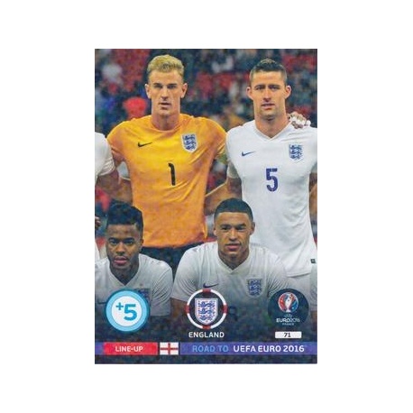 Line-Up 2 England 71