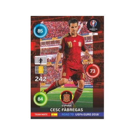 Cesc Fàbregas España 77