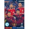 Cromos de Fútbol Alineación 2 España Adrenalyn XL Road Uefa Euro 2016