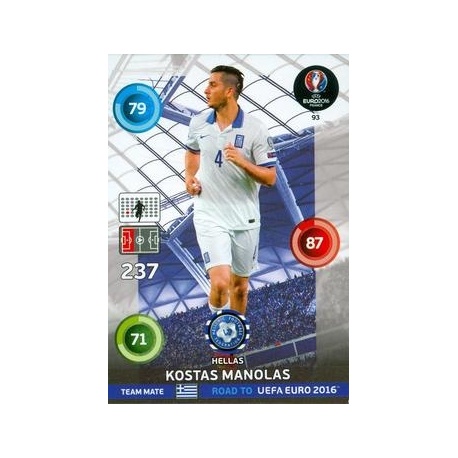 Kostas Manolas Grecia 93