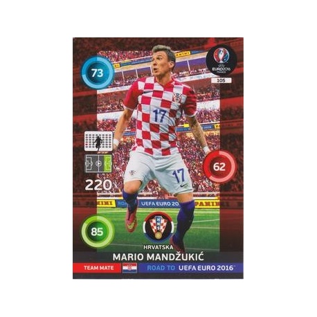 Mario Mandžukić Croacia 105