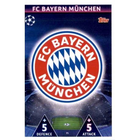 Escudo Bayern München 73 Match Attax Champions 2018-19
