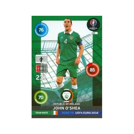 John O'Shea Irlanda 110