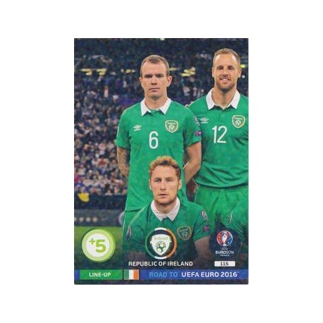 Alineación 1 Irlanda 115
