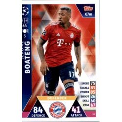 Jérôme Boateng Bayern München 78 Match Attax Champions 2018-19