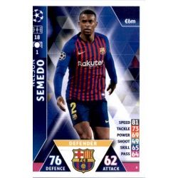 Nélson Semedo Barcelona 8 Match Attax Champions 2018-19