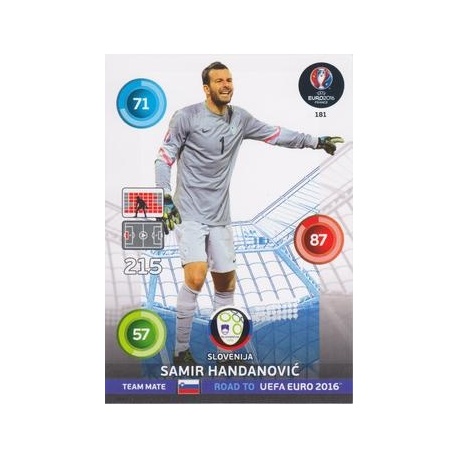 Samir Handanović Eslovenia 181