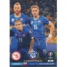 Trading Cards Alineación 3 Eslovaquia Panini Adrenalyn XL Road Euro 2016