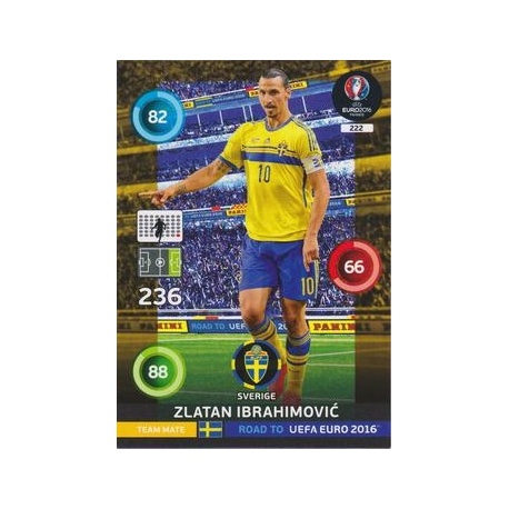Zlatan Ibrahimović Sverige 222